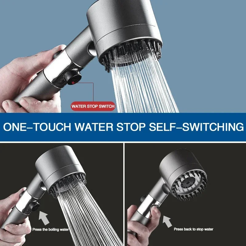 XIAOMI 3 Modes Shower Head High Pressure Showerhead Portable Filter Rainfall Faucet Tap Bathroom Bath Home Innovative Accessory