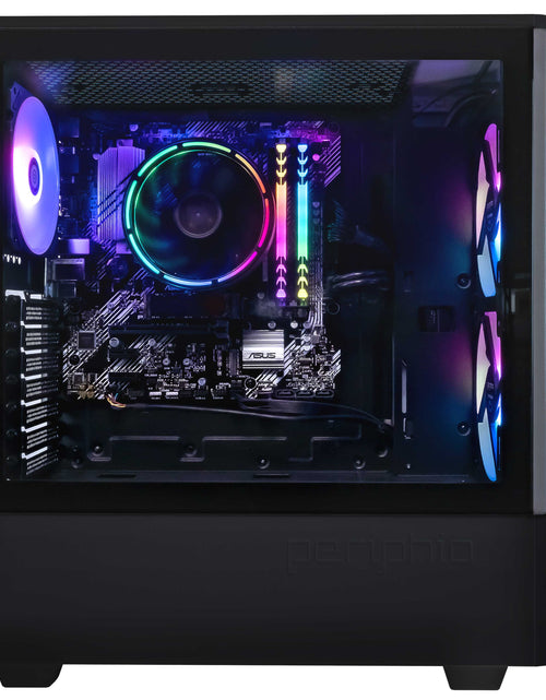 Load image into Gallery viewer, Dark Castle Prebuilt Gaming PC | AMD Ryzen 7 5700G CPU (4.6Ghz Turbo) | Radeon Vega 8 Igpu (4GB) | 1TB M.2 Nvme SSD Storage | 16GB DDR4 RAM | Windows 11 Computer | 5G-Wifi + BT
