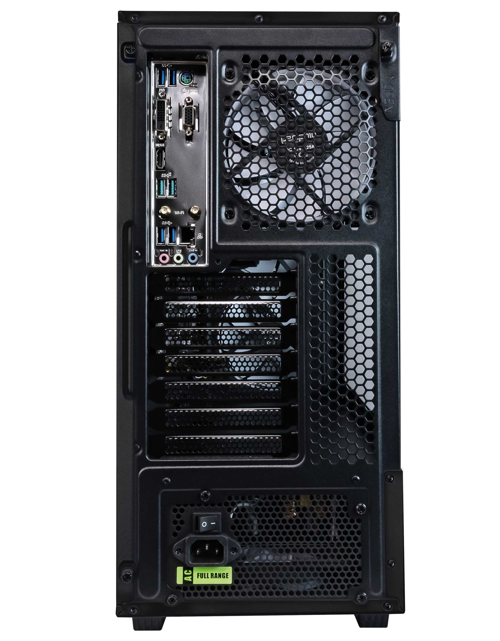 Dark Castle Prebuilt Gaming PC | AMD Ryzen 7 5700G CPU (4.6Ghz Turbo) | Radeon Vega 8 Igpu (4GB) | 1TB M.2 Nvme SSD Storage | 16GB DDR4 RAM | Windows 11 Computer | 5G-Wifi + BT